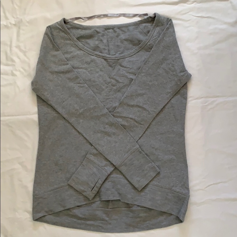 Lululemon Grey Sweatshirt
